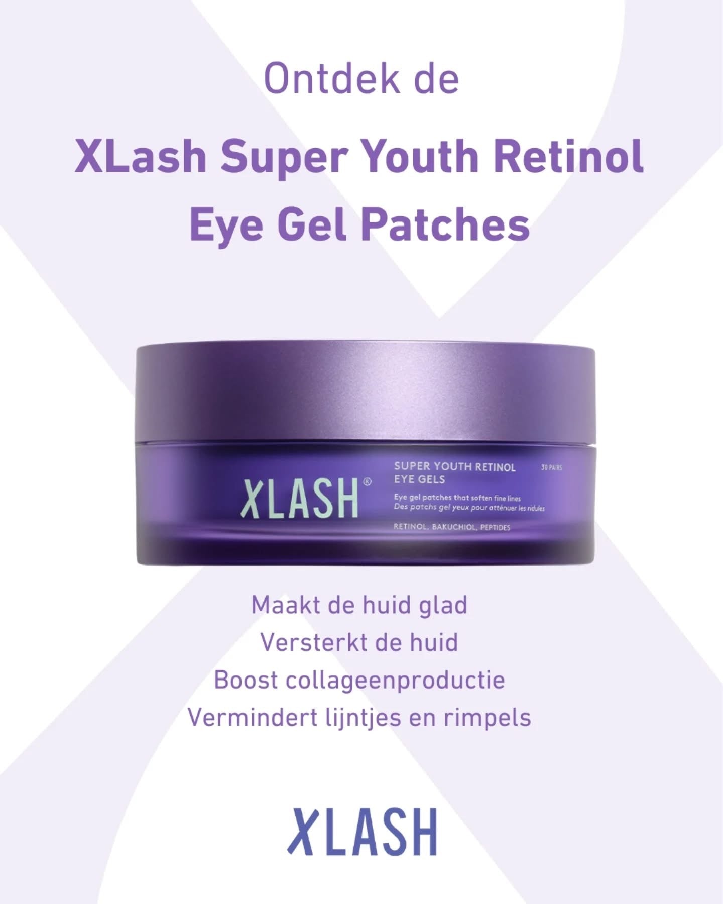 XLash Super Youth Retinol Eye Gel Patches