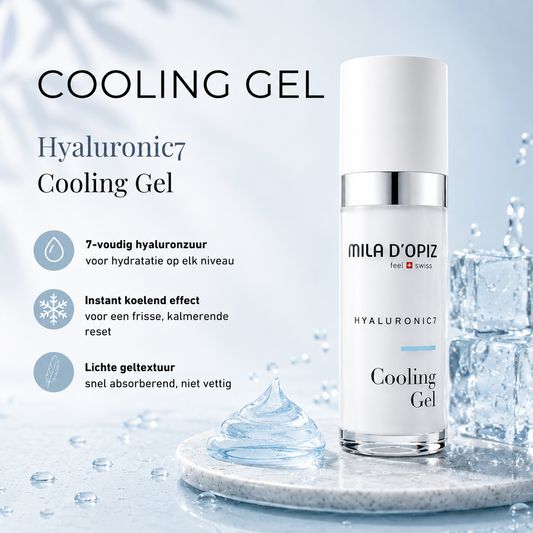 Mila d’Opiz Hyaluronic⁷ Cooling Gel | Verkoelende Hydratatie Gel Crème