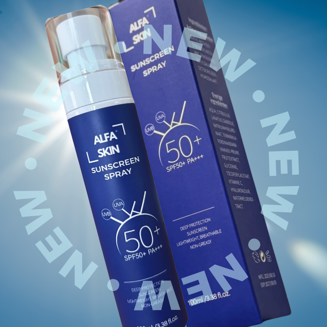 Alfaskin SPF50 Transparant spray