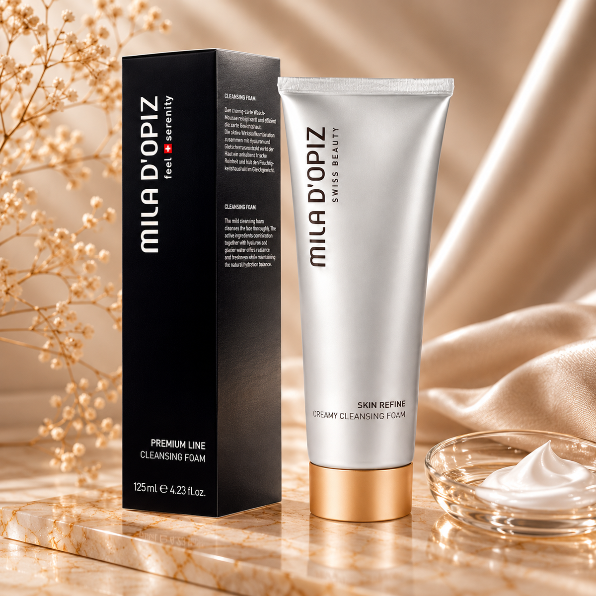 Mila d’Opiz Premium Line Cleansing Foam - Duovoordeel