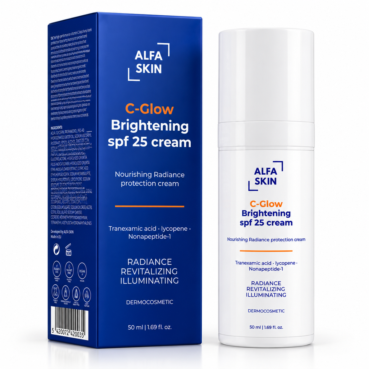 ALFA SKIN C-GLOW Brightening SPF 25 Cream – Verhelderende dagcrème