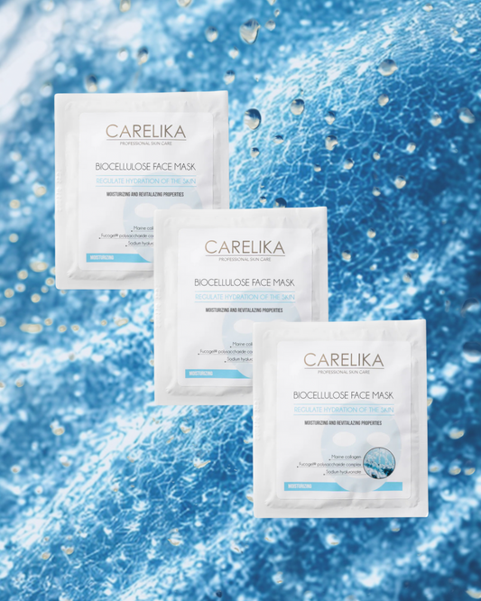 Marine Collageen Biocellulose masker Carelika- 3 stuks