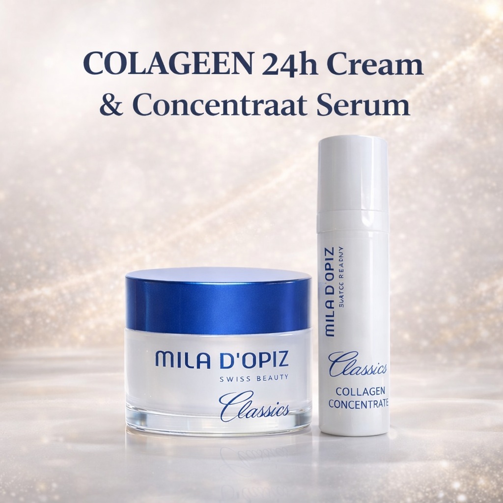 Collageen 24h Cream & Concentrate Serum – Anti-Aging Duo voor een Stralende Huid