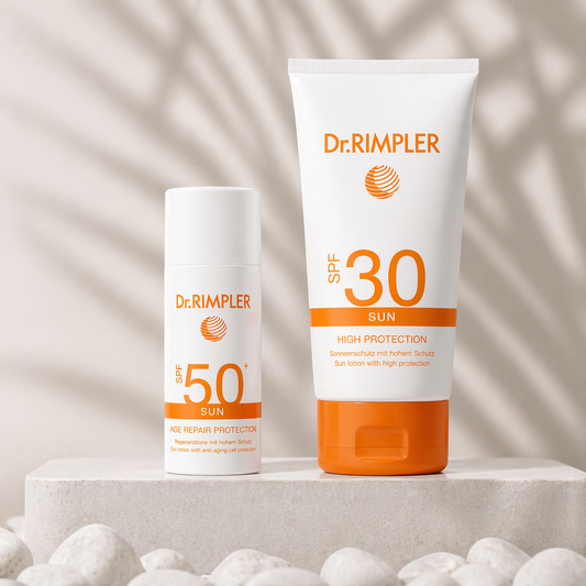 Dr. Rimpler SPF 50 Face & SPF 30 Body – Zonbescherming Set