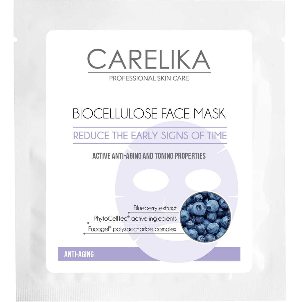 Carelika biocellulose antiaging face mask