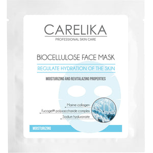 Carelika Biocellulose face mask met hyaluronzuur en collageen