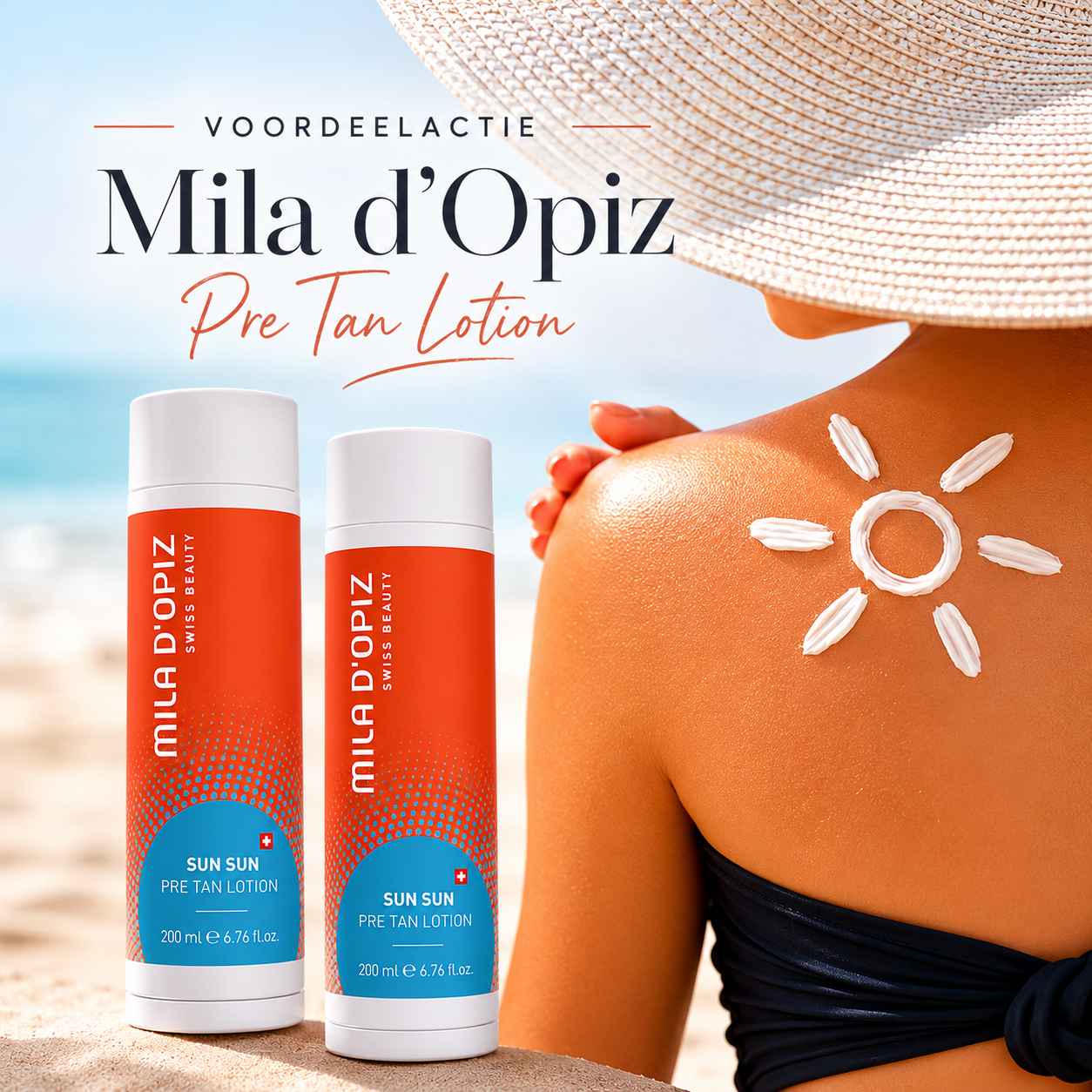 Mila d'Opiz Pre Tan Lotion 2 stuks