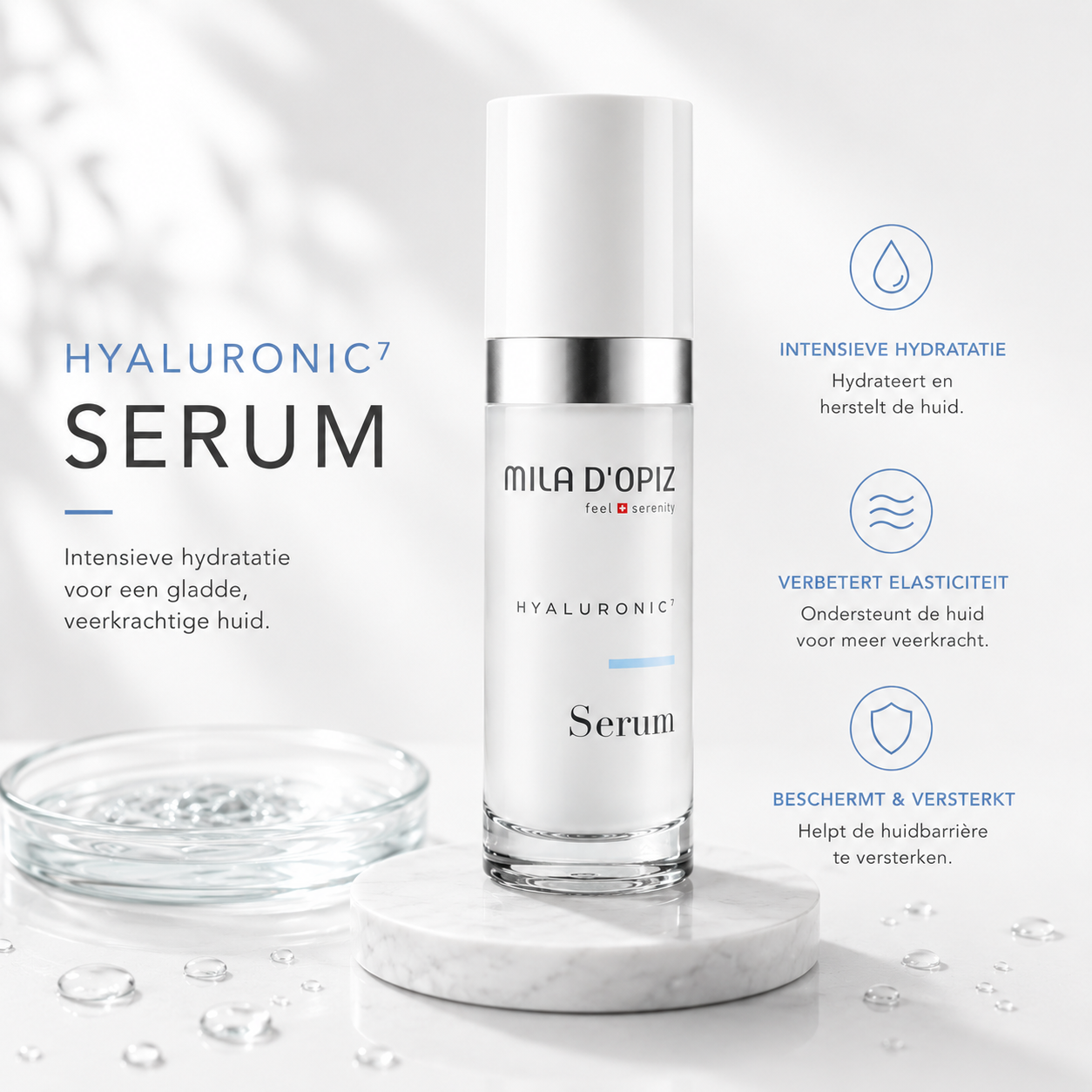 Mila d’Opiz Hyaluronic⁷ Serum | Intens Hydraterend Serum