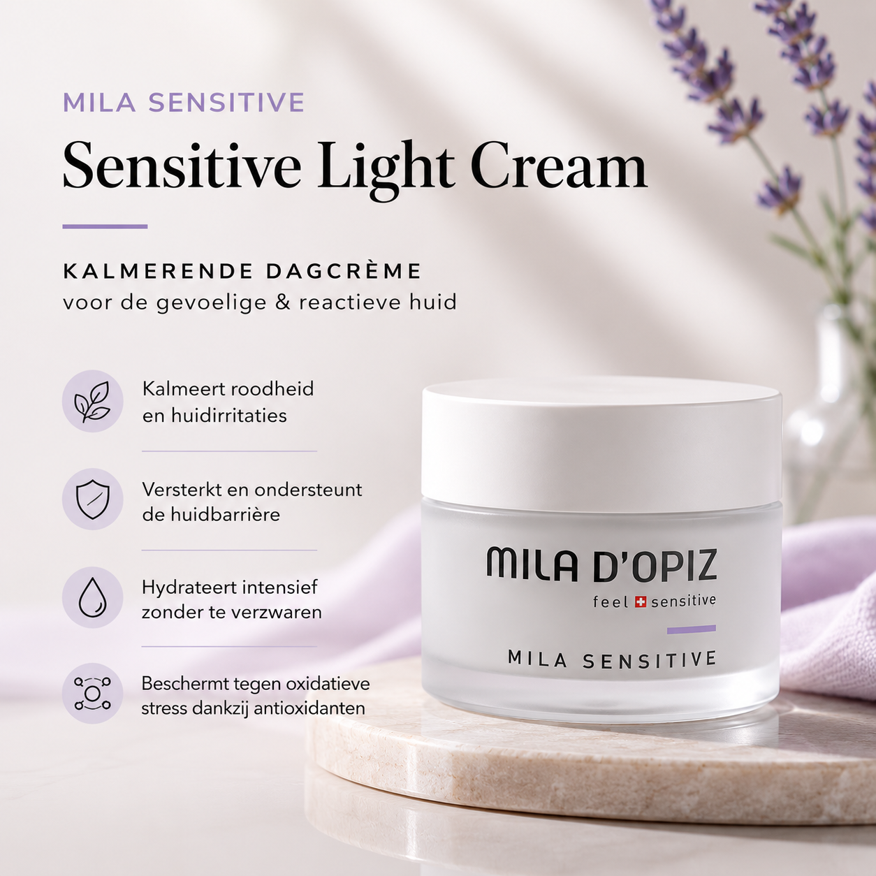 Mila sensitive light Cream