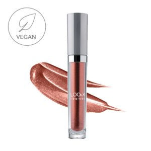 LOOkX lipgloss sparkle brown pearl