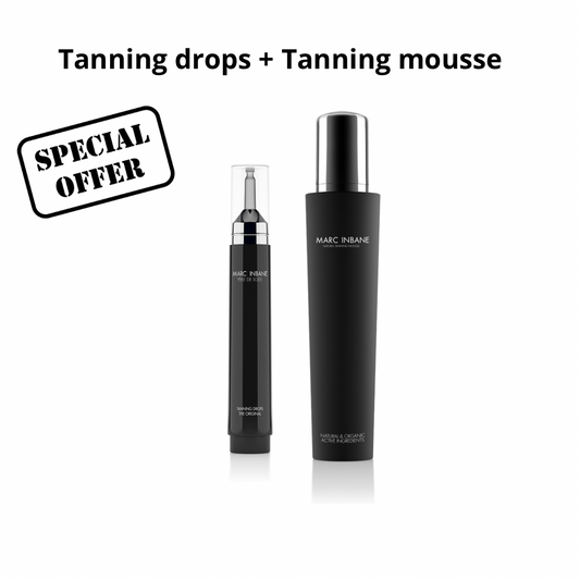 ACTIE Marc Inbane Tanning Drops & Tanning Mousse