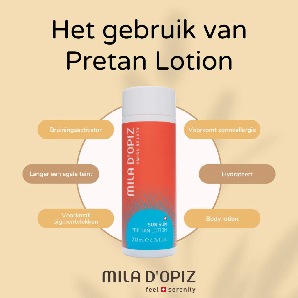 Mila d'Opiz Pre Tan Lotion 2 stuks