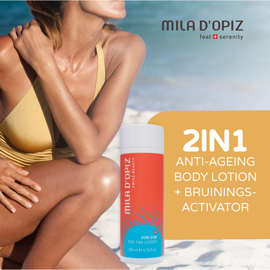 Mila d'Opiz Sun Pre tan lotion