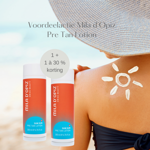 ACTIE Mila d'Opiz Pre Tan Lotion
