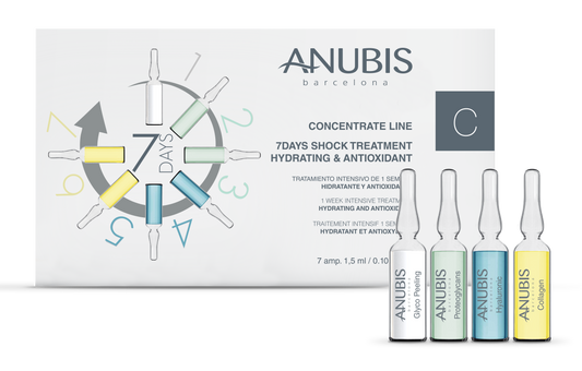 Anubis 7 days shock treatment - Skinboosterkuur HYDRATING
