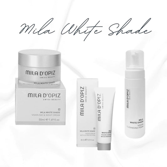Mila D'Opiz White Shade Cleansing Foam, White Shade Serum & 24H cream